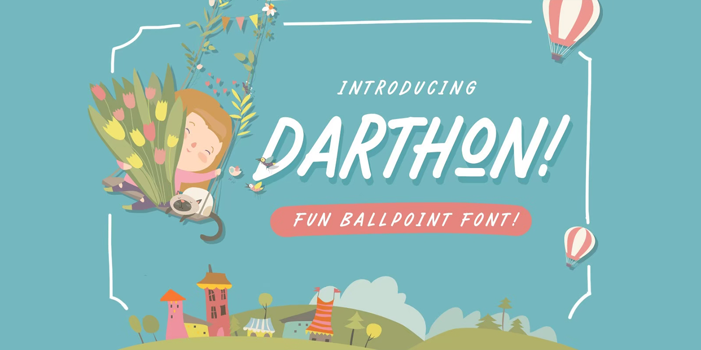 Example font Darthon #8